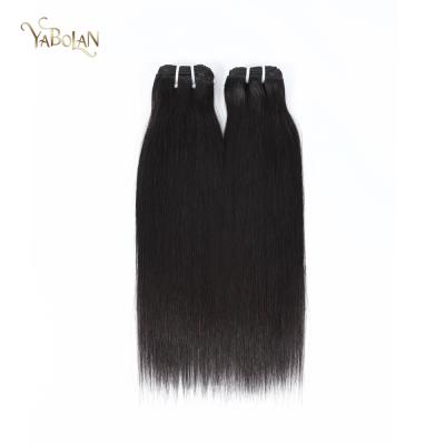 China Hot Selling Virgin Mongolian Straight Hair Silky Hair Extensions Double Drawn Straight Human Hair Virgin Hair Extensions Mink Mongolian Straight Hair for sale