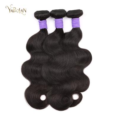 China Good Quality Body Wave Raw Hair Made In China Top Quality Black Hair Natural Bundle Hair Raw Body Wave Hair for sale