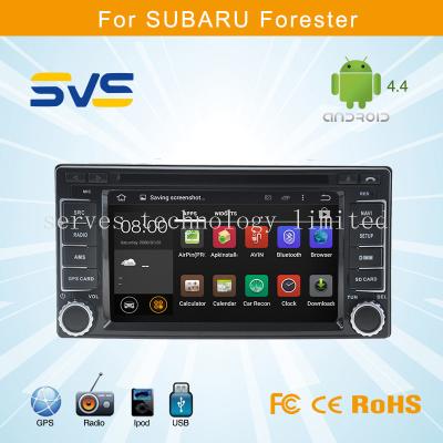 China Android car dvd player for Subaru Forester with GPS navigation radio video capacitive 6.2 for sale