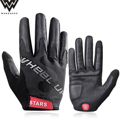 China Unisex Bicycle Motorcycle Gloves Touch Screen Anti Skidding Racing Warm Windproof Glove Winter Cycling Gloves for sale