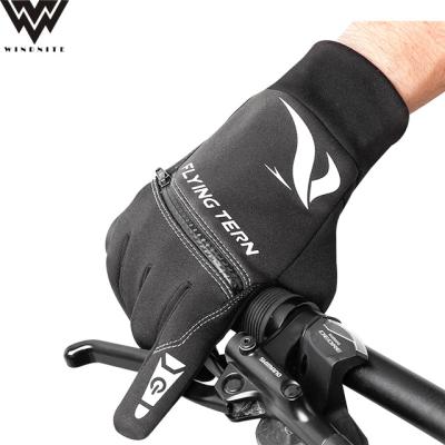 China Unisex Breathable Motorcycle Riding Bicycle Cycling Full Finger Protection Touch Screen Protection Cycling Gloves for sale