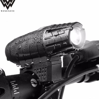 China ABS 2018 Bicycle Accessories 300 Lumen Bicycle Front Light USB Bicycle Headlights for sale