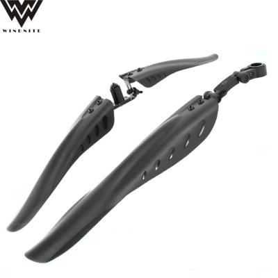 China PP Bike Cycle Tire Tire Front Rear Fender Wings Bike Fender Mudguard Mountain Bike Mudguard Damper Set for sale