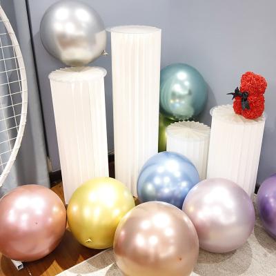 China Wholesale 18 Inch Metallic Balloons Eco-Friendly Metallic Balloons Birthday Party Decoration Latex Balloons for sale