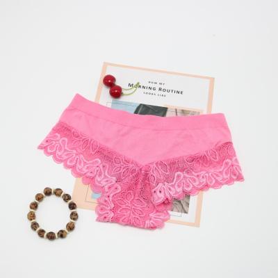 China Antibacterial comfortable breathable underwear for ladies seamless panties underwearLace seamless panties for sale