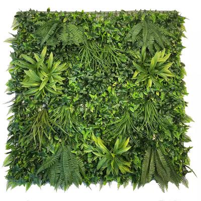 China Environmental Protection Boxwood Faux Greenery Mats Hedge pasto sintetico UV Peeled Boxwood Artificial Plastic Synthetic Panels Grass Wall Plants for sale