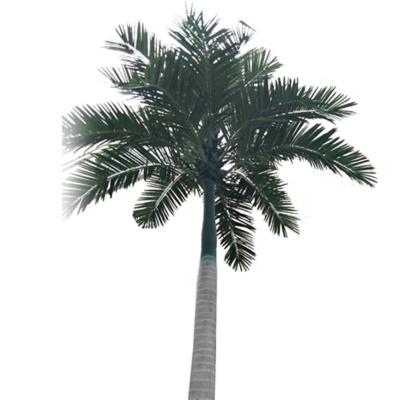 China Realistic Metal UV Decorative Outdoor Palm Trees Resistance Artificial Coconut Tree Large For Sale for sale