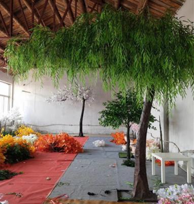 China Factory Made Beautiful Outdoor Artificial Decor Of 2022 Colorful Artificial Tree Weeping Willow Tree Arches For Sale for sale