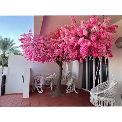 China Mixed Color Flower Tree 3m Beautiful Colorful Artificial Tree New Products Tall And 6m Full Wide Japanese Cherry Blossom Artificial Tree For Wedding Decor for sale