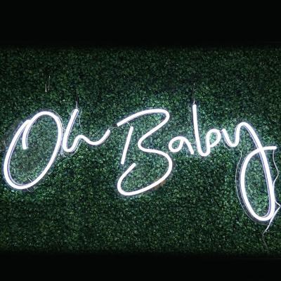 China Custom Buildings BABY LED Neon Sign Wall Lights Party Wedding Store Window Restaurant Birthday Decoration Neon Sign for sale