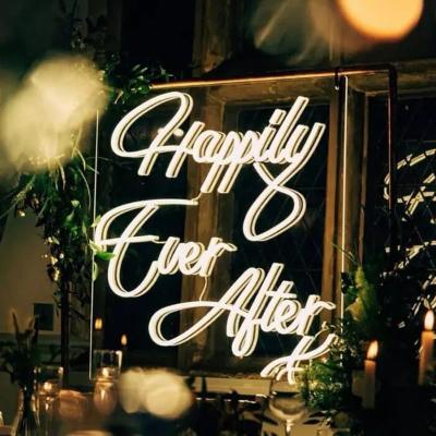 China Wedding Neon Sign Custom Made For Led Wall Lights Party Decoration Wedding Led Neon Sign Led Signs Acrylic Base for sale