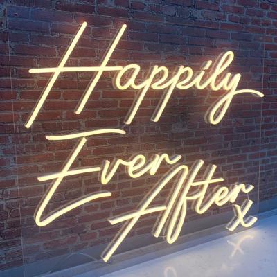 China Custom Bar/Shop/Shop/Restaurant/Diner Neon Sign Letters It Was Always You To Marry Beer Led Flex Neon Light Sign for sale