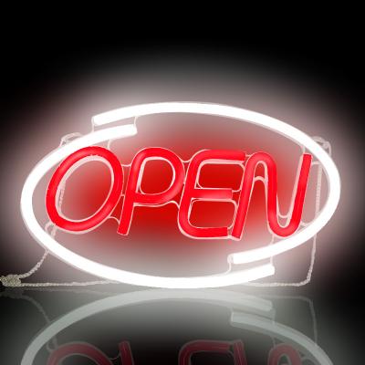 China Wedding Acrylic Open Sign Mr. And Mrs. Happy Birthday Bar Wedding Led Neon Light Letter Sign for sale