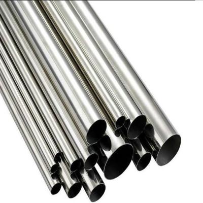 China Wholesale 201 304 316 Polished Round Stainless Steel Construction Pipe Manufacturer in China for sale