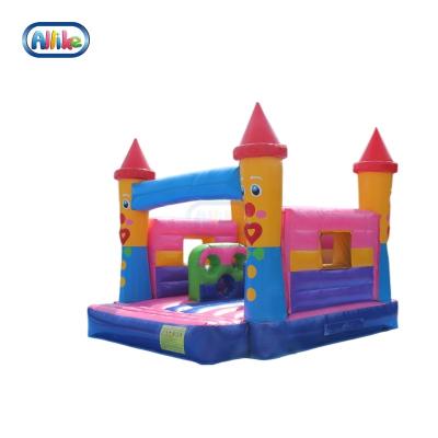 China Ourdoor Inflatable Toys Free Explosion Bounce House Clown Cheap Commercial Grade Mini Inflatable Bouncer Castle For Sale for sale