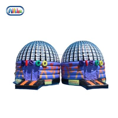 China New Design Party Disco Inflatable Hot Round Dome Bouncy Castle Bouncy Jumper Moonwalk Bouncer China Ourdoor Toys for sale