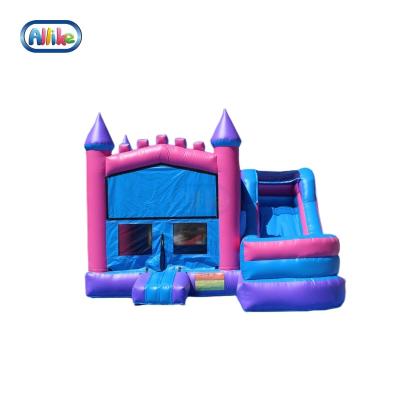 China New Design Party Combo Inflatable Jumping Castle Inflatable Bouncy Castle Combo With Slide for sale