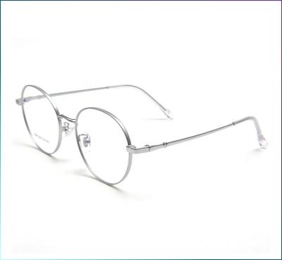 China IN retro spec glass chashma. clear gold metal eyeglasses glass chasma wholesale CURRENT optical sight for sale