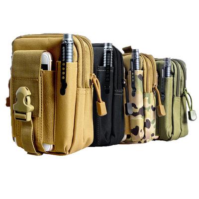 China Black 800D Molle Survival Tactical Phone Pouch Outdoor Hunting Nylon Bag With High Quality for sale