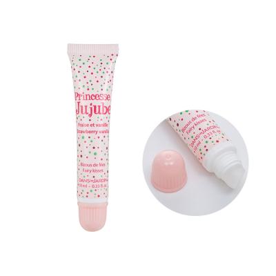 China Custom LOGO Skin Care Packaging Empty Pink Lip Gloss Tubes 10ml Lip Gloss Squeeze Tube For Balm Lip Gloss Containers Mini Soft Tube for sale