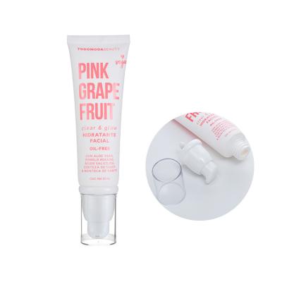 China Empty Cosmetic Lotion Tube Face Skin Care Cream Cosmetic Packaging Airless Plastic Pump Lotion Tube for sale