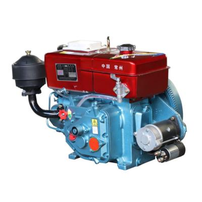 China Water Cooled High Quality Electric Starting And Single Cylinder Diesel Construction Machinery Engines for sale