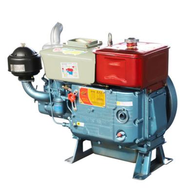 China Water Cooled Diesel Engine 11.03kW Current Available Electric Water Cooled Single Cylinder Start Diesel Engine for sale