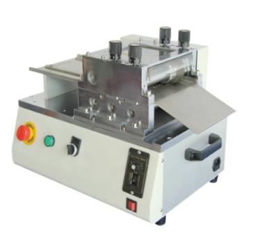 China Building Material Shops 0.1mm-0.5mm Desktop Multiple Blades PCB Depaneling Machine / Moving Blade PCB Separator for sale