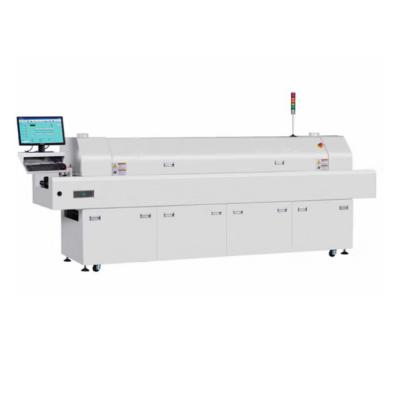 China SMD Machine PCB Machine Reflow Soldering Oven For Led Bulb Product UP 6 / BOTTOM6 for sale