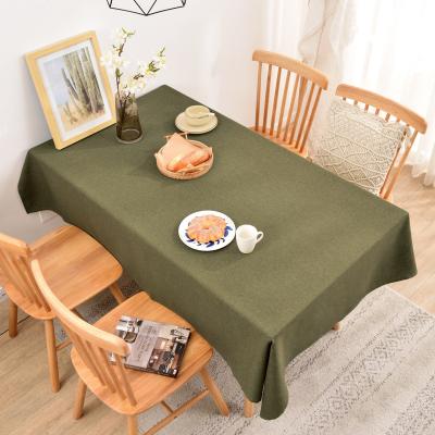 China Japan Style Waterproof Canvas Party Custom Summer Wedding Dining Tablecloth For Baby Shower Waterproof Table Cloth for sale