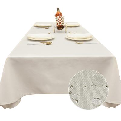 China Waterproof Lightweight Table Cloth Waterproof All Season Table Cover for sale