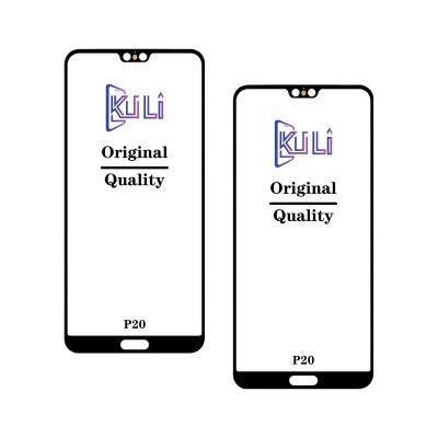 China Factory Price Repair KULI LCD Display Original Broken Screen Mobile Front Replacement Outer Glass Lens Touch Screen With OCA For Huawei P20 P20pro for sale