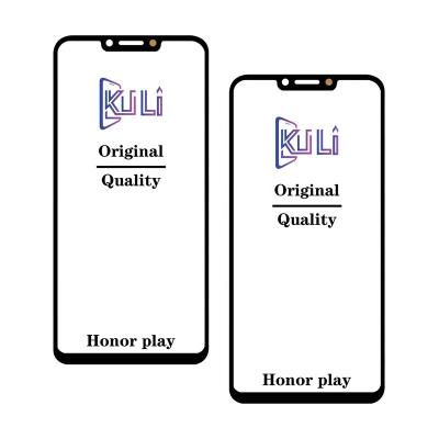 China Original Wholesale Broken Mobile Front Display Screen Replacement Touch Screen Factory Repair KULI Outer Glass Lens Screen With OCA For Honor Play for sale