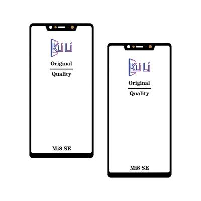 China Wholesale Price Original Broken Mobile Front Replacement Factory Repair KULI Screen Lens External Glass Touch Screen With OCA For Xiaomi SE Display 8 for sale