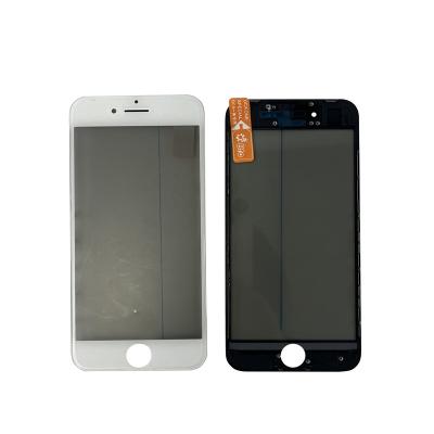 China Replace Damaged Parts KULI Phone For iphone8 4 in 1 Outer Glass with Polarizer OCA Frame Touch Screen Digitizer for sale