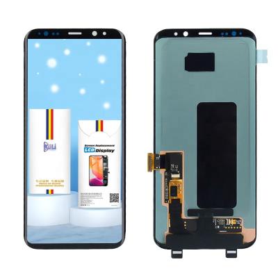 China KULI Original Mobile LCD Touch Screen Mobile Digitizer, No Frame, Mobile LCD For Samsung S8 Curved S8 Touch Glass Display Screen for sale