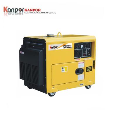 China CE Certificate 6kva Diesel Generator By UK Engine (KP170F/E) KP2500DX for sale