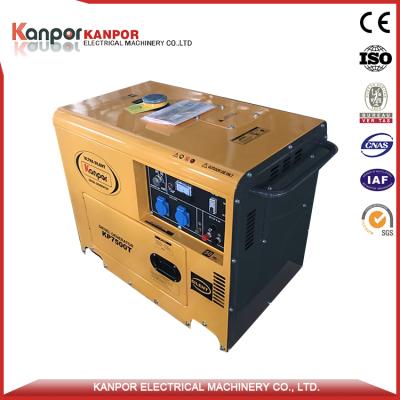 China 5kv diesel generator KP6500T for sale