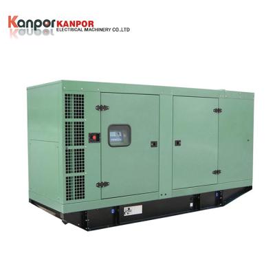 China 160KW 200kva Soundproof Natural Gas Generator By UK Engine (KP615ZN) KP220-PN for sale