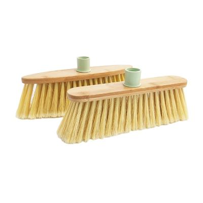 China 120 Bamboo Material Soft Household Tool Long Handle Home Cleaning Broom for sale