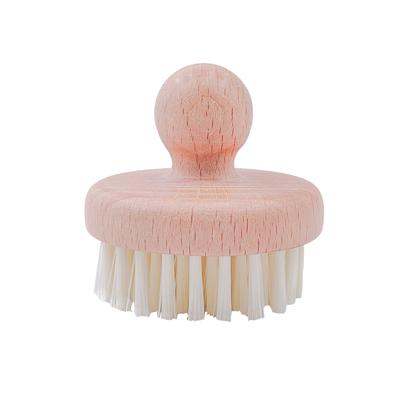 China Eco-Friendly Viable Wooden Handle Small Nail Dusting Cleaning Brushes for Toe and Nail Remover for sale