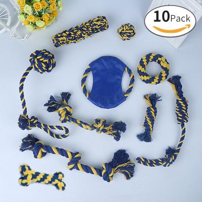 China Stored Amazon Product Cotton Rope Ball Pet Toys Dog Pet Products Chew Dog Toys for sale