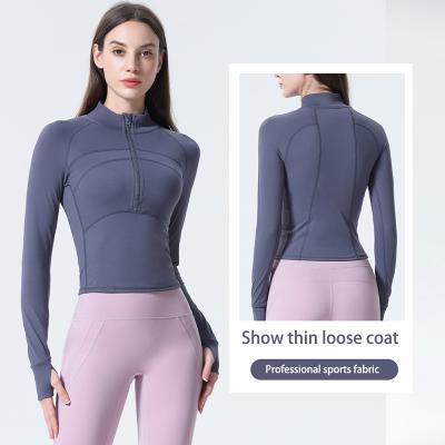 China Breathable lunar blue top fitness gym clothes quality sports wear 2021 autumn yoga set gym wear women yoga suit yoga set for sale