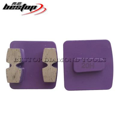 China For Concrete Floor / Terrazzo Grinding Redi Lock Concrete Stone Diamond Floor Grinding Plates for sale