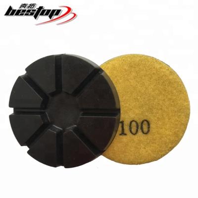 China High Performance 3 Inch Copper Bond Diamond Floor Polishing Pads For Concrete for sale