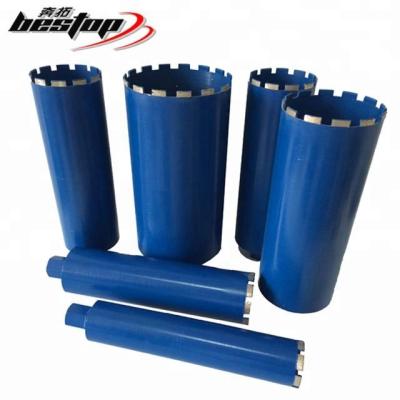 China Sharp And Long Life Laser Welded Premium Diamond Concrete Core Drill Bits Used Wet for sale