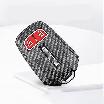 China Other applicable to Isuz smart key covermuXMu-xD-MAXCar carbon fiber key case bag chain buckle for sale