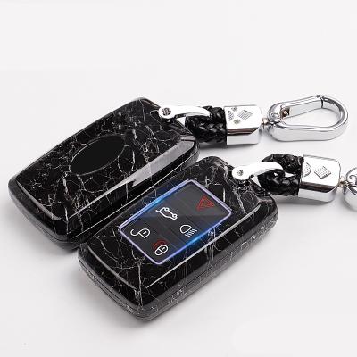 China Fashion Waterproof ABS Car Key Cover Case For Land Tiger Jaguar XFL Aurora Range Rover Sports Edition Discover Qi XL Car Key Shell for sale