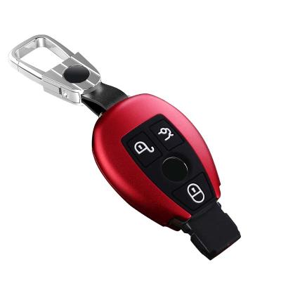 China High Quality Waterproof Car Key Shell Business Aluminum Alloy Key Case For Mercedes-Benz C260LE300L for sale