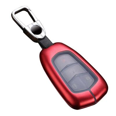 China Business Hot Sales Fashion Waterproof Aluminum Alloy Key Case Cover Car Key Shell For Cadillac atslxts xt5 xt4ct6 xt6 for sale